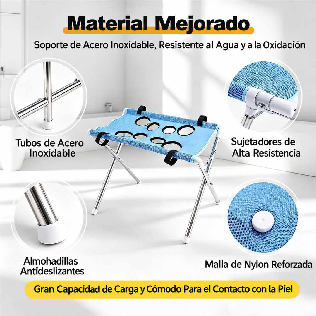 Hamaca Plegable para Baño de Mascota