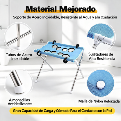 Hamaca Plegable para Baño de Mascota